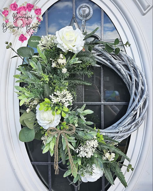 Neutral Wicker Wreath